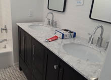 Complete bathroom remodel on Riverside Drive, Burbank, Los Angeles, CA