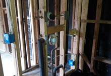 Bathroom remodeling with new master bathroom shower in Beverly Hills, Los Angeles, CA