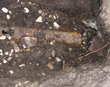 Broken sewer pipe replacement in the San Fernando Valley, Los Angeles, CA